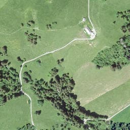Vue satellite de Les Moilles à Saint-Gingolph