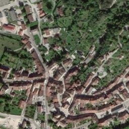Vue satellite de Aire de service camping-car Orgelet à Orgelet