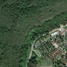 Vue satellite de Aire de service camping-car de Surchauffant à La Tour-du-Meix