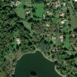 Vue satellite de Camping de La Joletière à Mervent