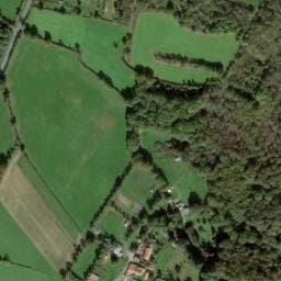 Vue satellite de Camping de la Grande Perrure à Vouvant
