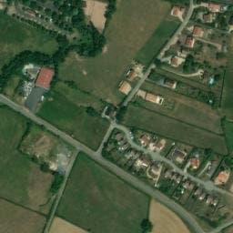 Vue satellite de Camping La Clochette à Salornay-sur-Guye