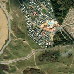 Vue satellite de Camping La Dune des Sables à Les Sables-d'Olonne