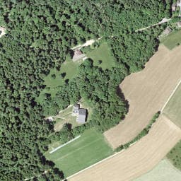 Vue satellite de Chalet Le Muguet à Bois-d'Amont