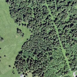 Vue satellite de La Borbuintze à Saint-Gingolph
