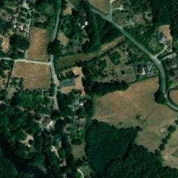 Vue satellite de Camping la Chaumerette à Badecon-le-Pin