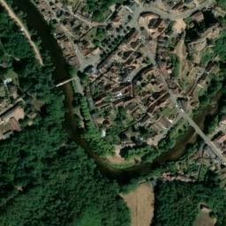 Vue satellite de Hérisson - Quai de l'Aumance à Hérisson