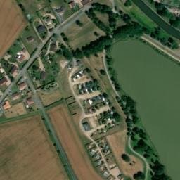 Vue satellite de Camping du Vernay à Pierrefitte-sur-Loire