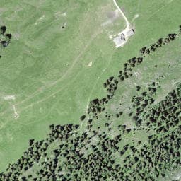 Vue satellite de Le couchant à Bois-d'Amont