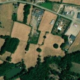 Vue satellite de Aire de camping-car à Bazaiges à Bazaiges