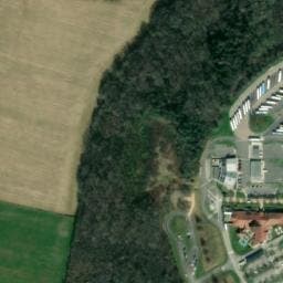 Vue satellite de Aire de camping-car à Joudes à Joudes