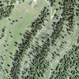 Vue satellite de Le Croue à Bois-d'Amont