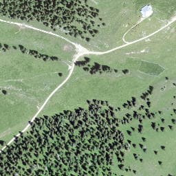 Vue satellite de Chalet des Pralets à Bois-d'Amont