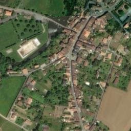 Vue satellite de Camping du Pont des Bergers à Curzay-sur-Vonne
