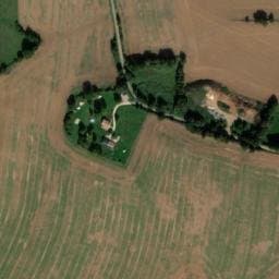 Vue satellite de Camping La Petite Houmée à Curzay-sur-Vonne