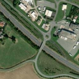 Vue satellite de Camping à Fleuré à Fleuré
