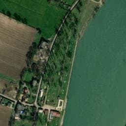Vue satellite de Camping International d'Uchizy à Farges-lès-Mâcon