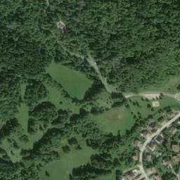 Vue satellite de Camping à Morbier à Morbier