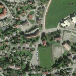 Vue satellite de Les Rousses de l'Aube à Morbier