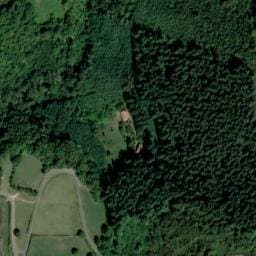 Vue satellite de Aire de Camping-car Grotte de Blanot à Bray
