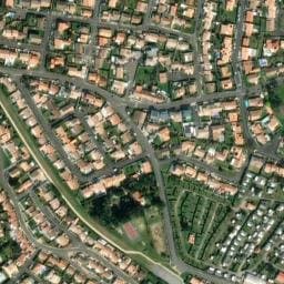 Vue satellite de Les Fosses Rouges à Les Sables-d'Olonne