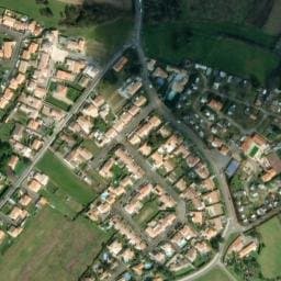 Vue satellite de Le Puits Rochais à Les Sables-d'Olonne