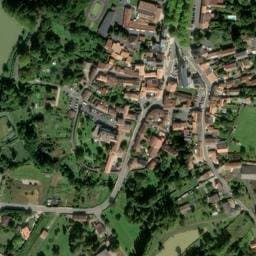 Vue satellite de Aire d'accueil de Camping-Car de Nieuil-l'Espoir à Nieuil-l'Espoir