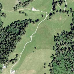 Vue satellite de Ratevel à Saint-Gingolph