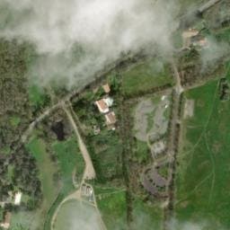 Vue satellite de Talmont-Saint-Hilaire - Aire du lac - La Chapelle à Talmont-Saint-Hilaire