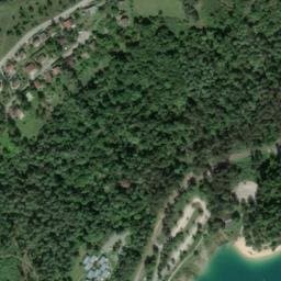 Vue satellite de Aire de camping-car à Maisod à Maisod