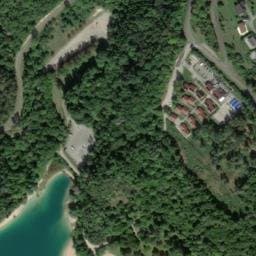 Vue satellite de Aire de Camping-car La Mercantine à Maisod à Maisod