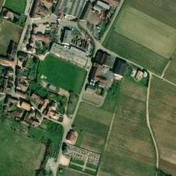 Vue satellite de Aire de camping-car à Azé à Azé