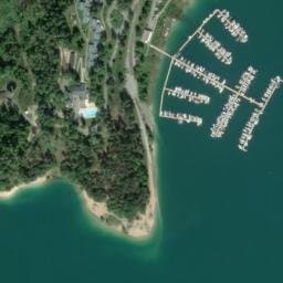 Vue satellite de Village VVF à Maisod