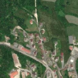 Vue satellite de Aire de camping-cars Les Crozets à Les Crozets