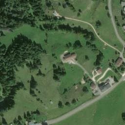 Vue satellite de Les Trolles à Prémanon