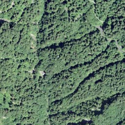 Vue satellite de Chalet En Baye, Scouts de Montreux à Saint-Gingolph