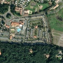 Vue satellite de Emplacements au Camping Sandaya Le Littoral à Talmont-Saint-Hilaire