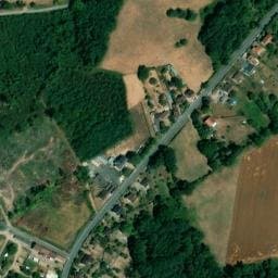 Vue satellite de Vallée de la Creuse à Saint-Plantaire
