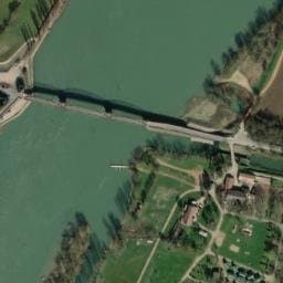 Vue satellite de Camping Aux Rives du Soleil à Saint-Bénigne