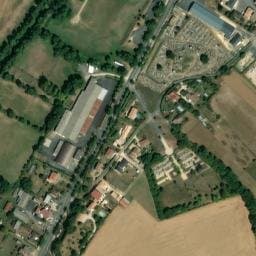 Vue satellite de Aire de repos des Bastilles à Cloué