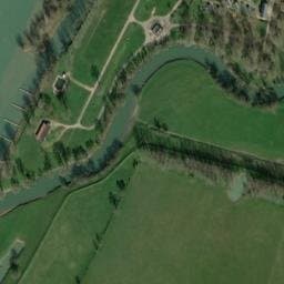 Vue satellite de Camping Aux rives du soleil à Fleurville