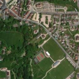 Vue satellite de Aire de camping-car à Gouise à Gouise