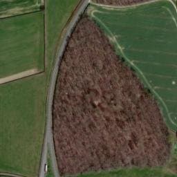 Vue satellite de Aire de repos à Le Pin à Le Pin