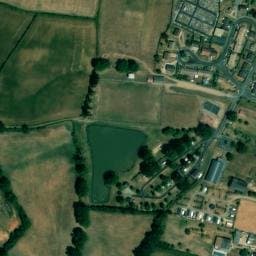 Vue satellite de Camping Les Vieux Chênes à Chaillac