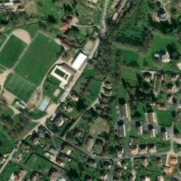 Vue satellite de Aire de Camping Car de Saint-Amour à Saint-Amour