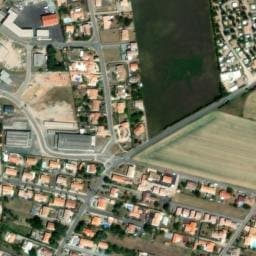 Vue satellite de Camping La Mouette Cendrée à Talmont-Saint-Hilaire