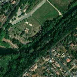 Vue satellite de Camping municipal (6) à Vivonne