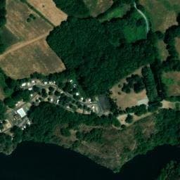 Vue satellite de Camping municipal de Fougères à Saint-Plantaire