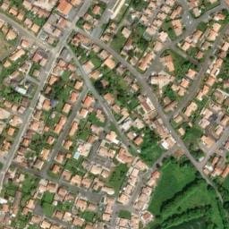 Vue satellite de Aire de camping-car à Le Bernard à Le Bernard