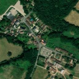 Vue satellite de Aire de camping-car à Thollet à Thollet